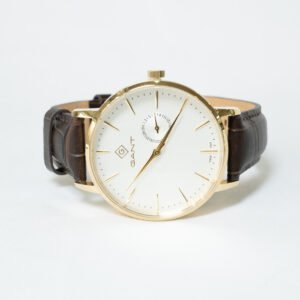 relógio gant park hill iii ipg white strap