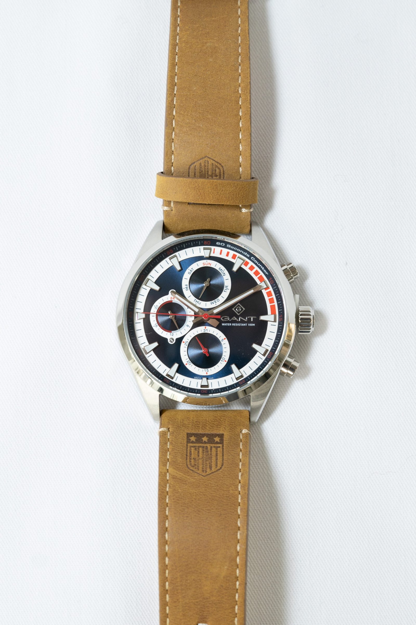 relógio gant atlantic city blue white strap relógio gant atlantic city blue white strap