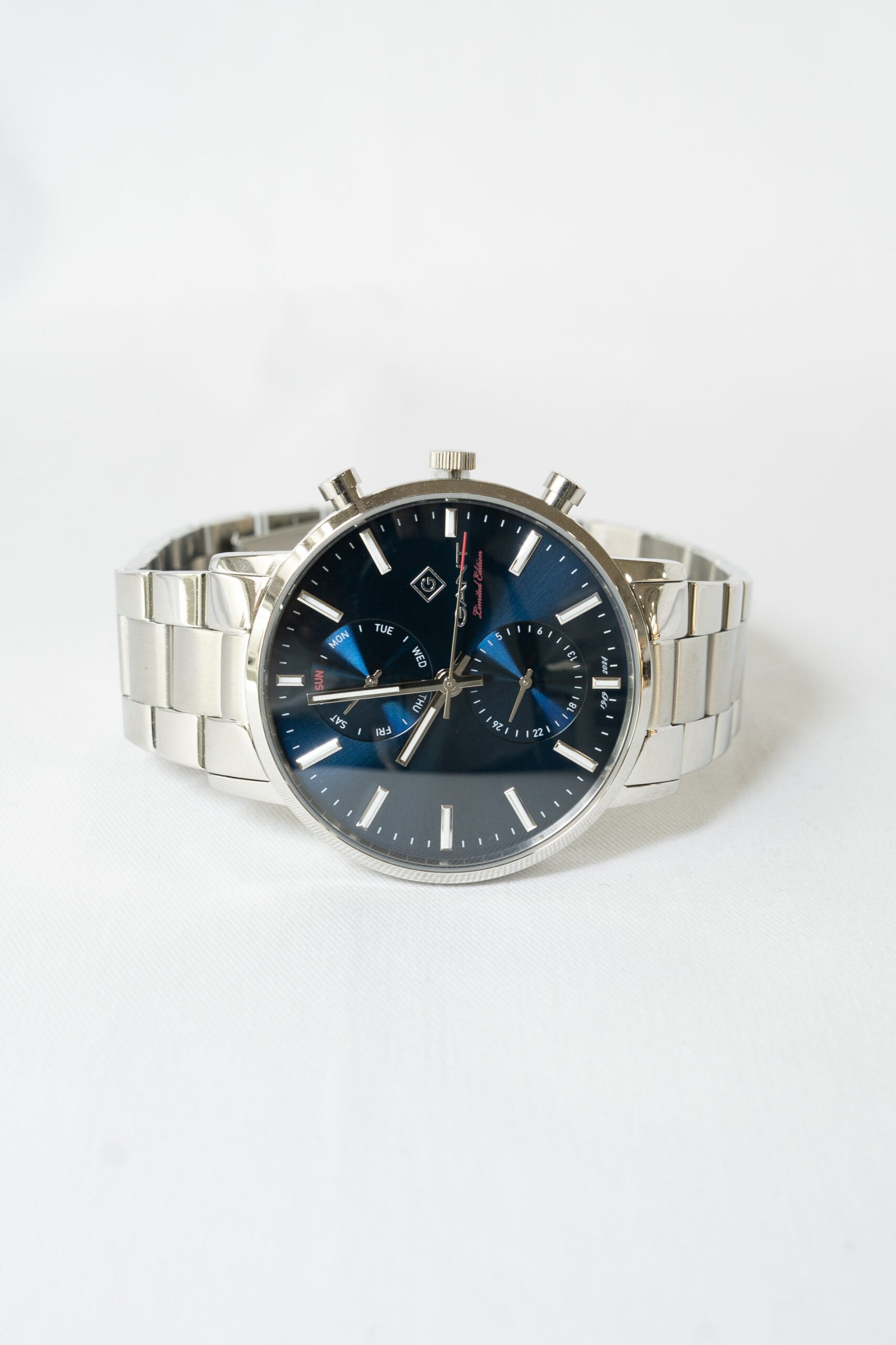 relógio gant park hill day date blue relógio gant park hill day date blue