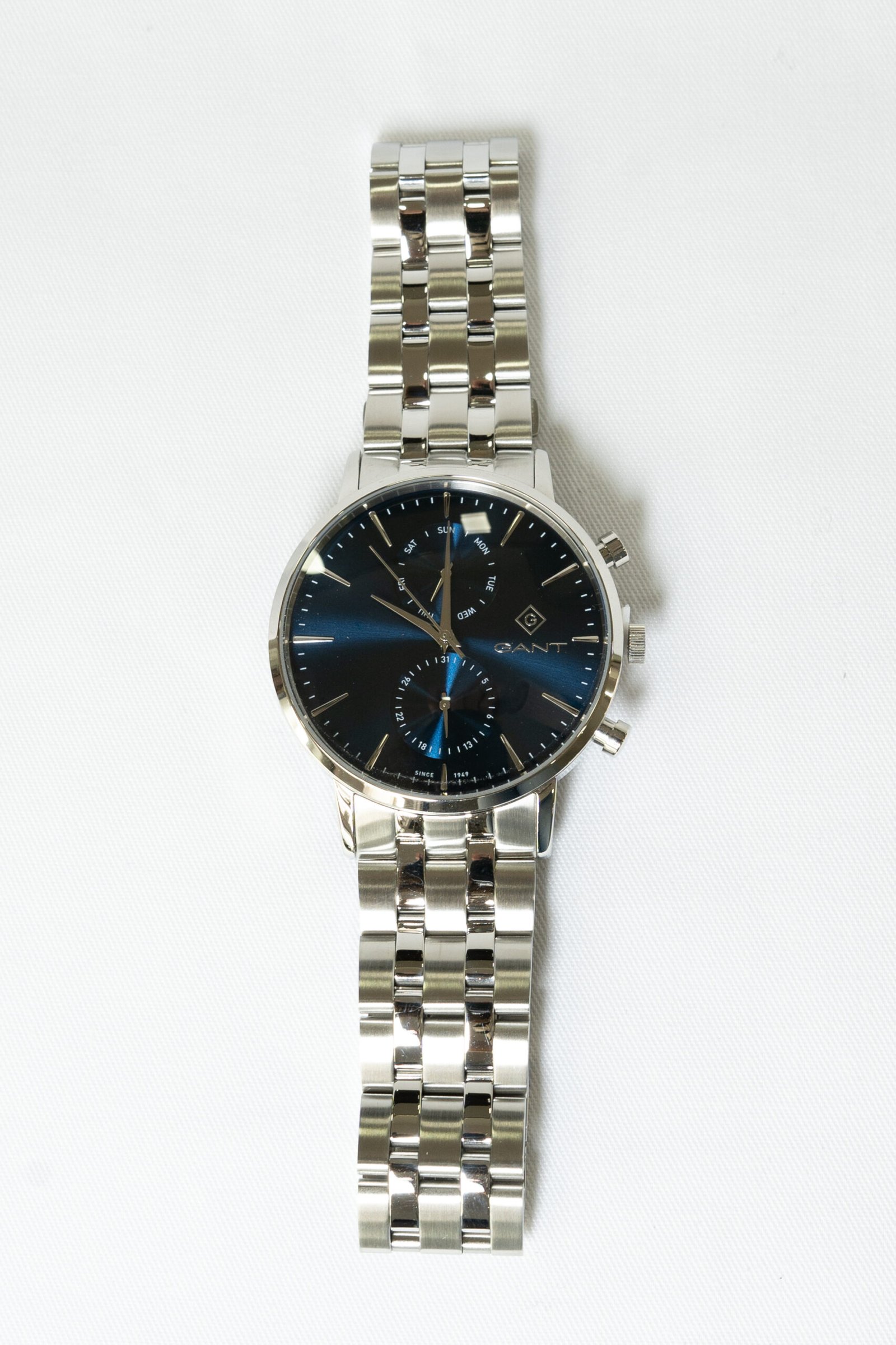 relógio gant park hill day date ii blue relógio gant park hill day date ii blue