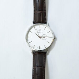 relógio gant park hill iii white strap