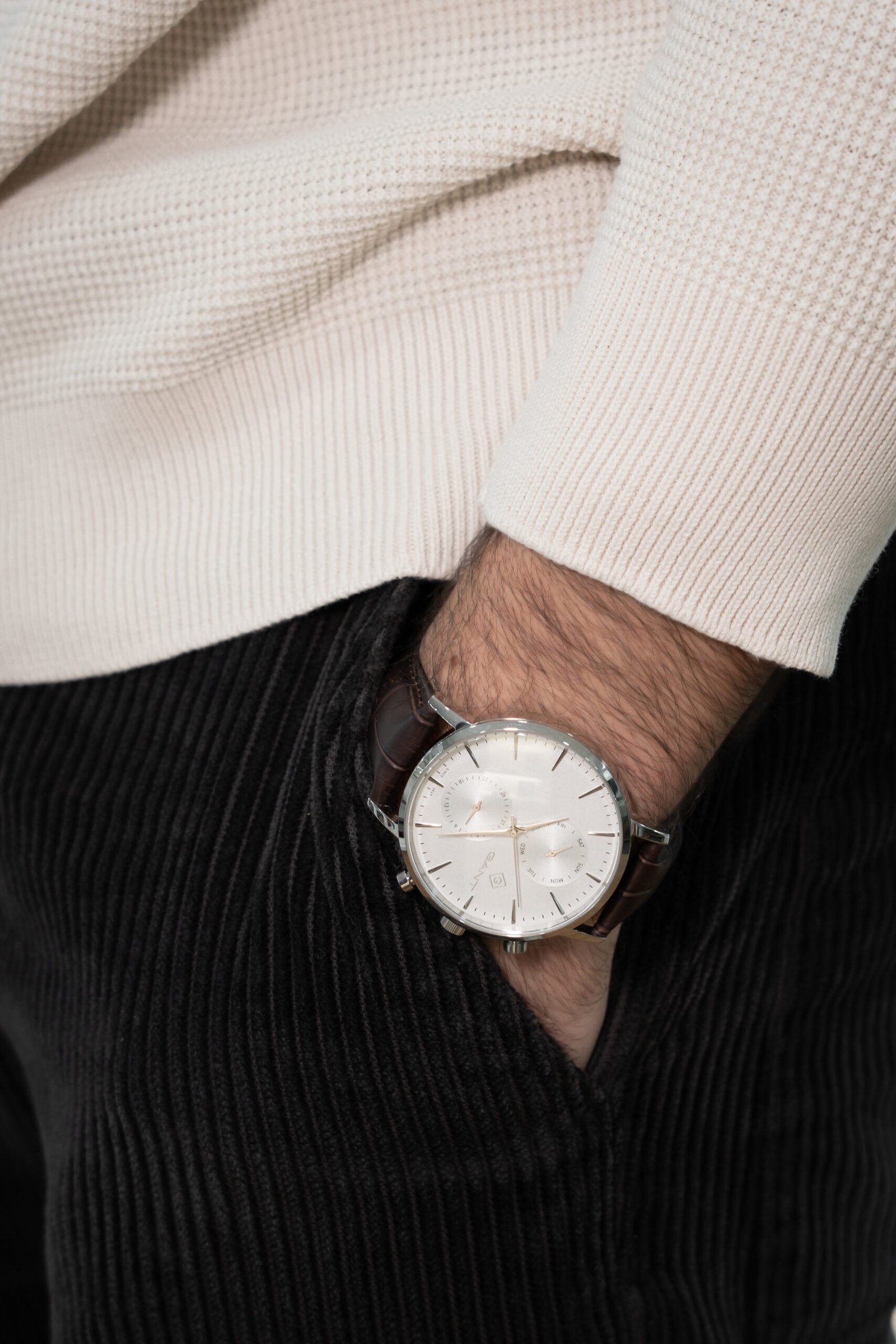 relógio gant park hill day date ii relógio gant park hill day date ii